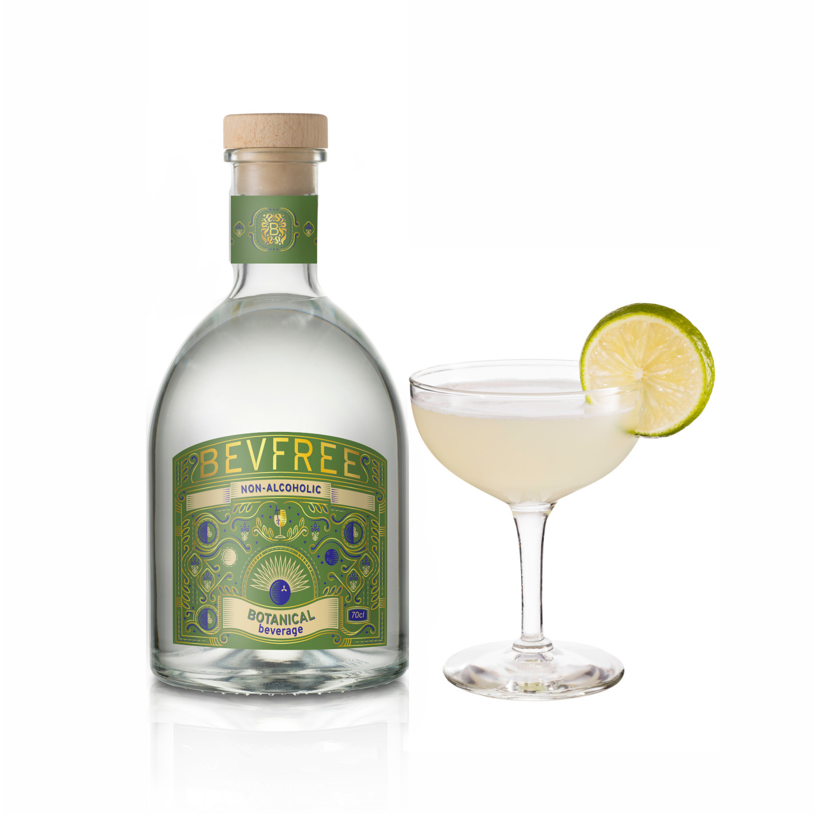 Bevfree Non-Alcoholic Gimlet