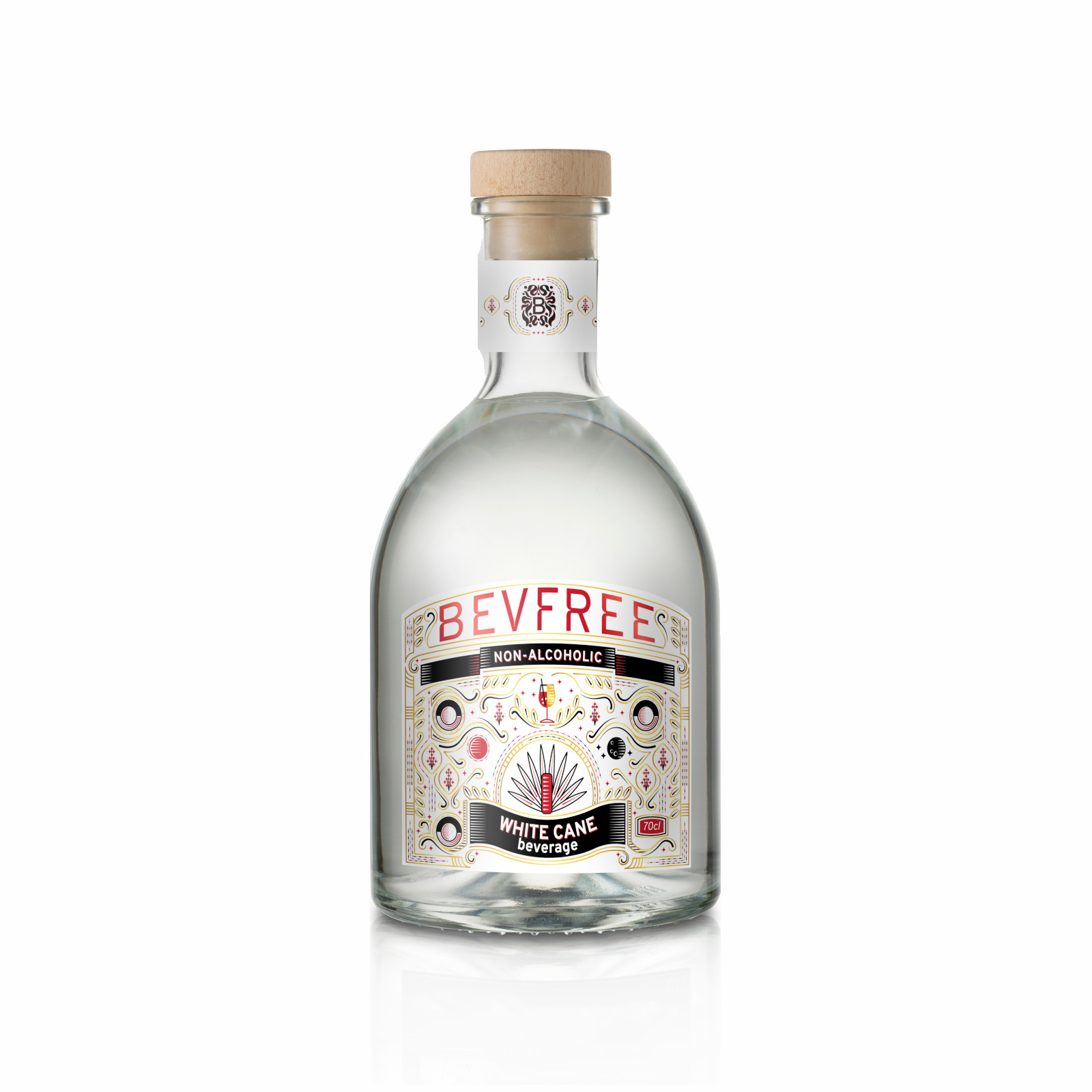 Bevfree Non-Alcoholic White Cane